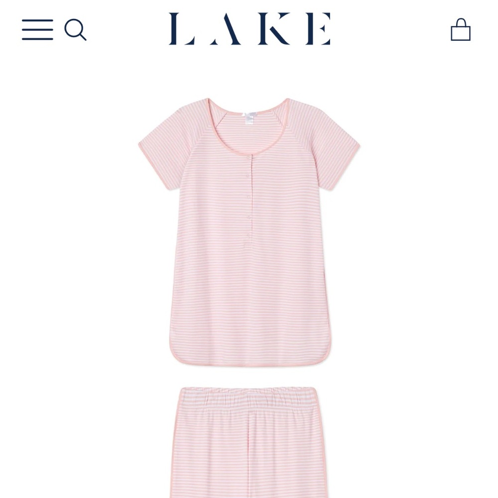 Lake Maternity Pajamas